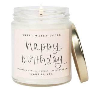 Happy Birthday 9oz Soy Candle