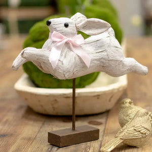 Sawyer Leaping Bunny Antique White