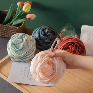 Rose Shower Pouf