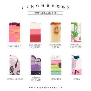 Best Seller Sampler Tin | Finch Berry