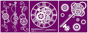 Silkscreen Stencils - Steampunk