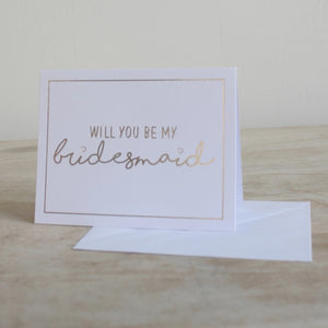 Be My Maid Of Honor Script Notecard