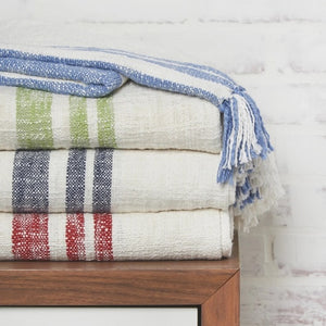 Carol & Frank Morgan Crimson Throw