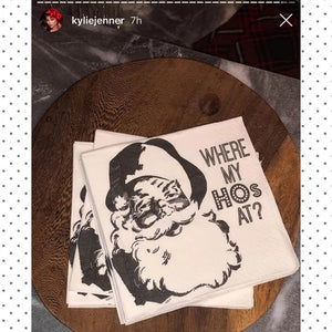 Where My Ho's At? Cocktail Napkin