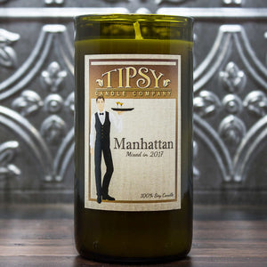 Wine Bottle Candles