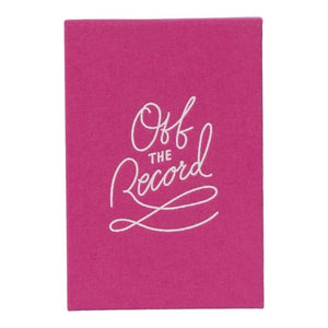 Flip Book "Off the Record"