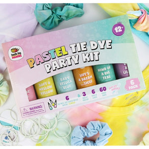 Tie Dye 6 Pack Pastel Kit