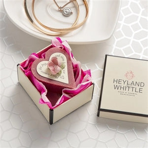 Rose Heart Soap in a Gift Box