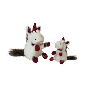 Plush Plaid Unicorn, large