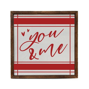 You & Me Sign