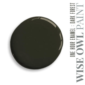 One Hour Enamel Wise Owl Paint - Dark Forest 32 oz