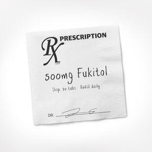 Rx Cocktail Napkins