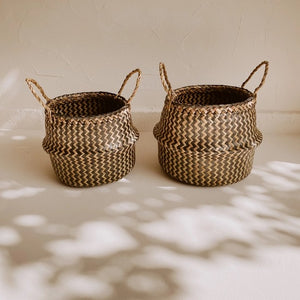 Tropika Home Basket in Black