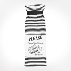 "Please Wash Your Hands" Terry Towel