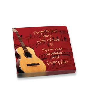 Sippin' & strummin' beverage napkins