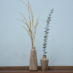 Natural Suar Wood Vase
