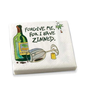 I Have Zinned Beverage Napkins